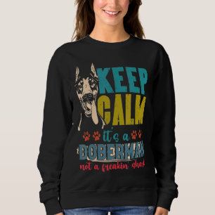 Moletom Doberman Para Homens Crianças Doberman Pinscher Do