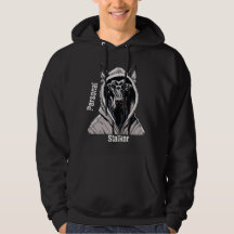 Doberman Personal Stalker Mostra Hoodies Engraçado