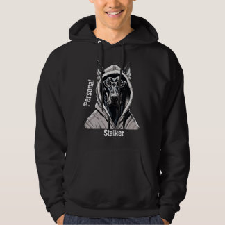 Moletom Doberman Personal Stalker Mostra Hoodies Engraçado