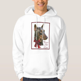 Moletom Doberman Pinscher Christmas