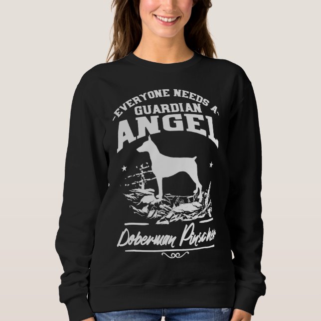 Moletom Doberman Pinscher Mãe Pai (Frente)