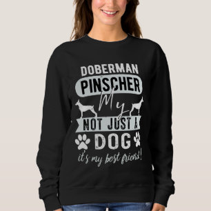 Moletom Doberman Pinscher O Meu Cachorro Não É Apenas Um C