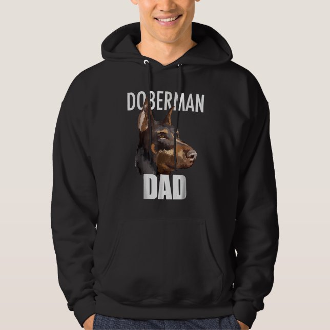 Moletom Doberman Pinscher Tee Best Doberman Dad Ever  Dog (Frente)