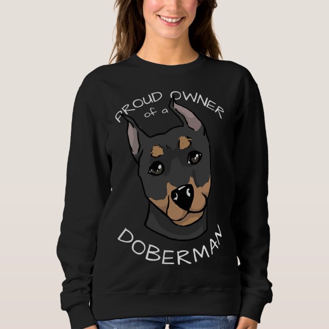 Moletom Doberman Proud Owner (Frente)