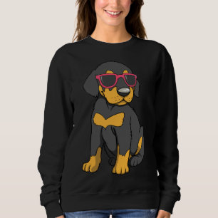 Moletom Doberman Puppy Em Óculos Doberman Pinscher Puppy