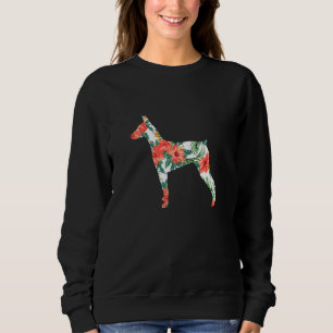 Moletom Dobermann Aloha Hawaiian Dog