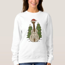 Moletom Dobro Natal – Design Festivo de Guitarra de Férias