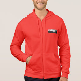 Moletom Doce Casa Chicago Homens Zip Up