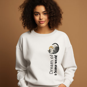 Moletom Doce Gato Sonolento, presente personalizado para e