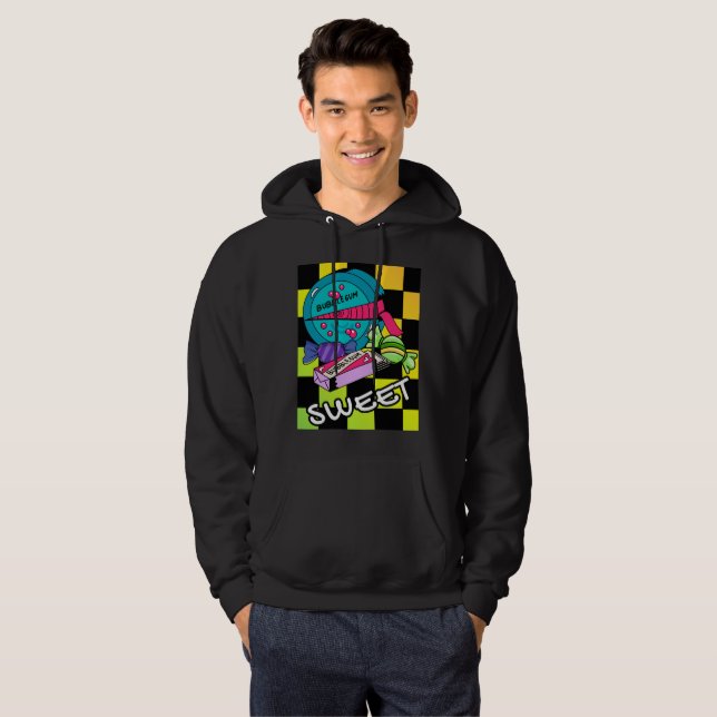 Moletom Doce Retro Como Doce (Frente Completa)