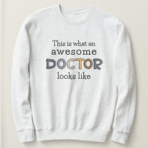 Moletom Docente Engraçado Presente   Médico Incrível