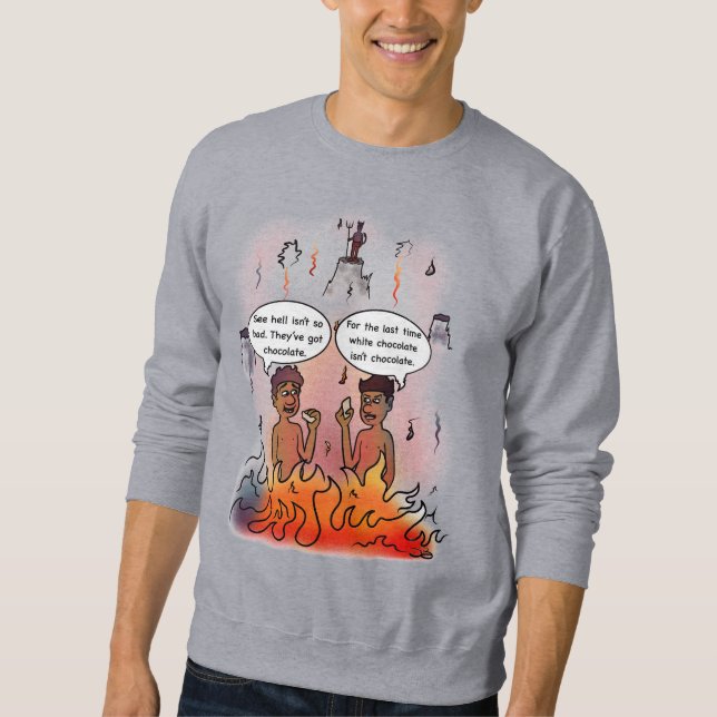 Moletom Docinho de Chocolate Branco (Frente)