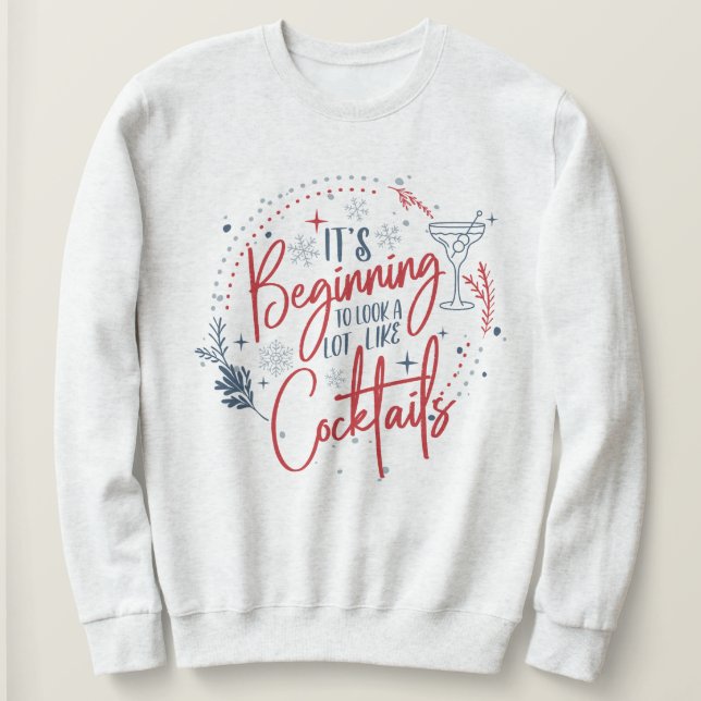 Moletom Docinho de Natal engraçado para adultos (Frente do Design)
