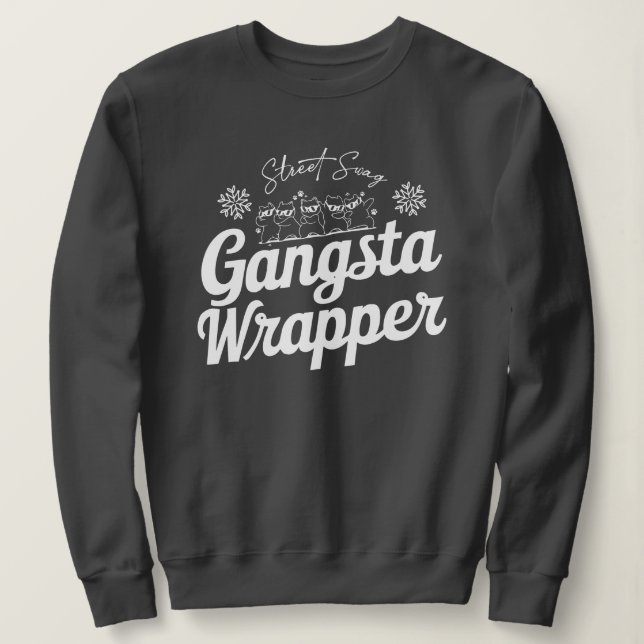 Moletom Docinho de Natal engraçado para adultos (Frente do Design)