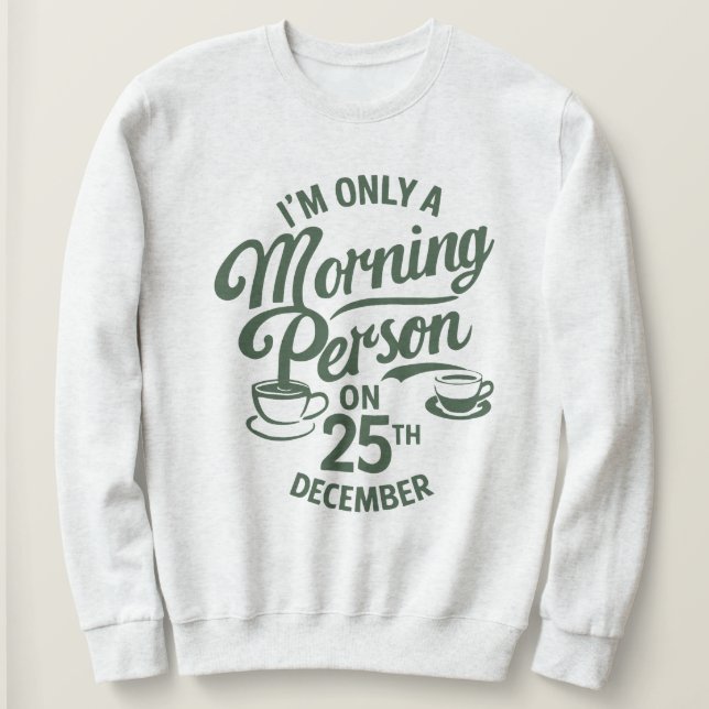 Moletom Docinho de Natal engraçado para adultos (Frente do Design)