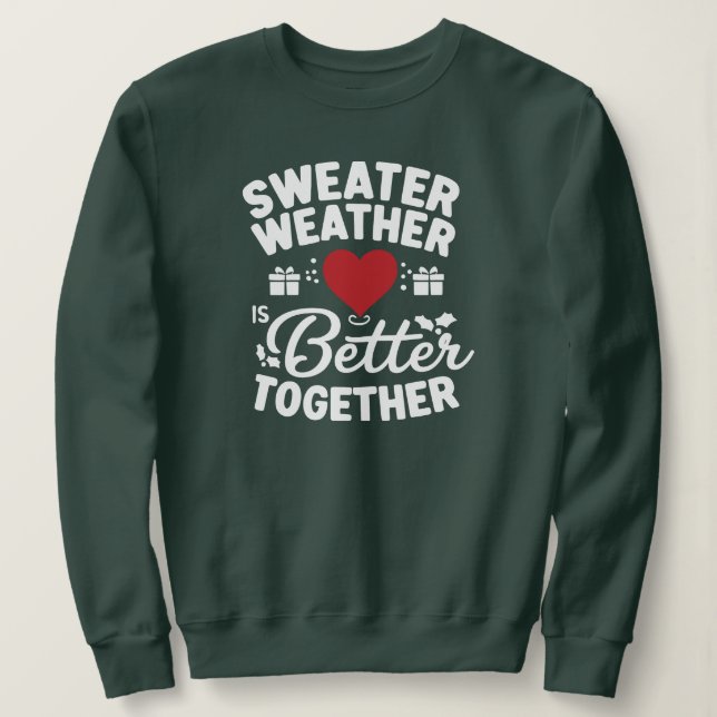 Moletom Docinho de Natal engraçado para adultos (Frente do Design)