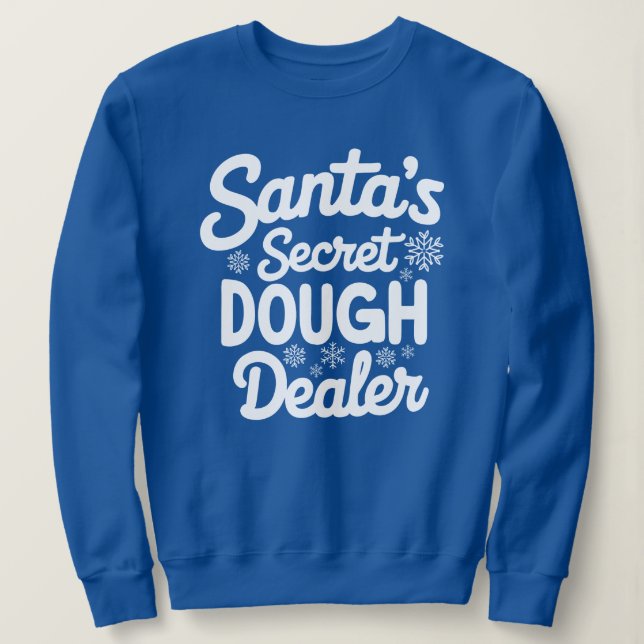 Moletom Docinho de Natal engraçado para adultos (Frente do Design)