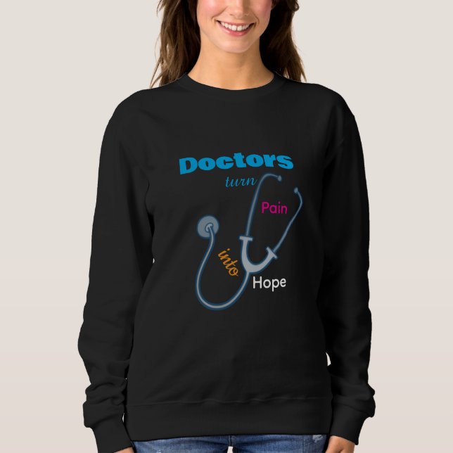 Moletom Doctor T‑Shirt Sweatshirt – Smart Comfort,  (Frente)