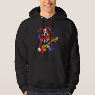 Moletom Dog Australian Shepherd Guitarist