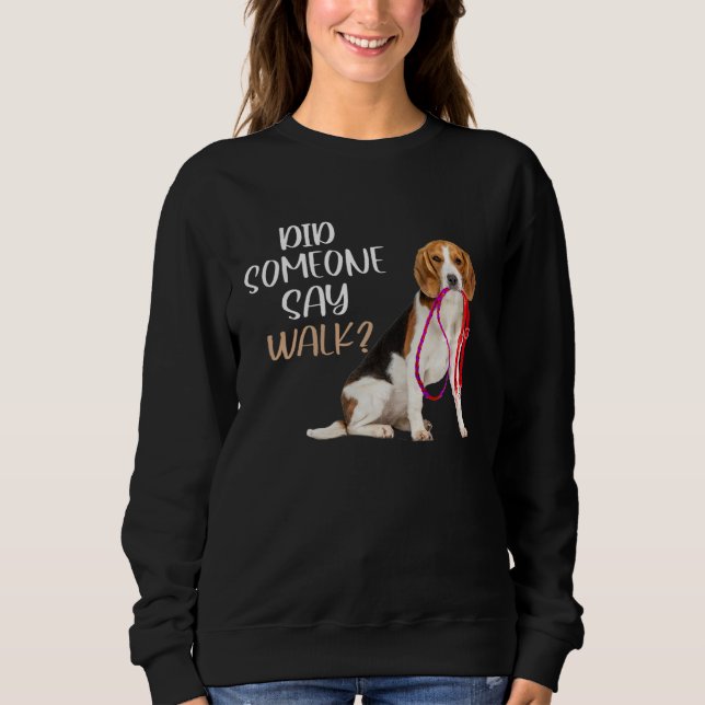 Moletom Dog Beagle Puppy Cute  Mother s Day Beagle (Frente)