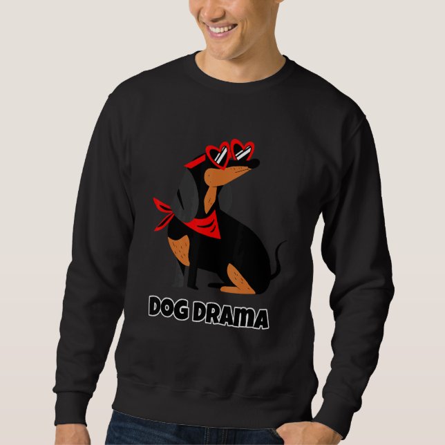 Moletom Dog Drama Ultra Soft Graphic Princess Dramatic Que (Frente)