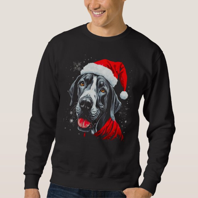 Moletom Dog Great Dane Xmas (Frente)