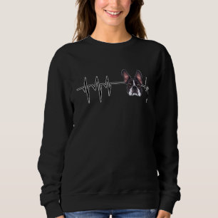 Moletom Dog Heartbeat I Boston Terrier