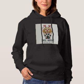 Moletom Dog mom adorable hoodie