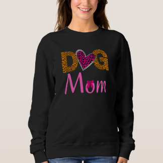 Moletom Dog Mom Leopard Print/Trending Dog Lover