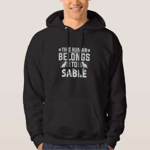 Moletom Dog Name Sable Gift Pertence A Pet Dog Sable