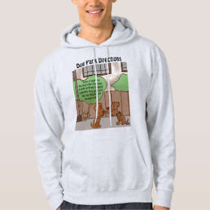Moletom Dog Park Diretions Men's Hoodie