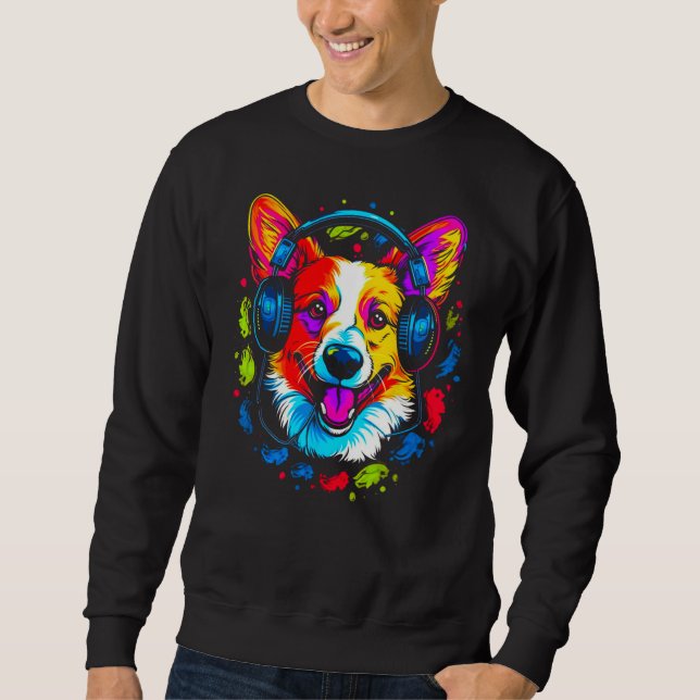 Moletom Dog Welsh Corgi DJ (Frente)
