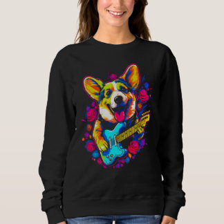 Moletom Dog Welsh Corgi Musician