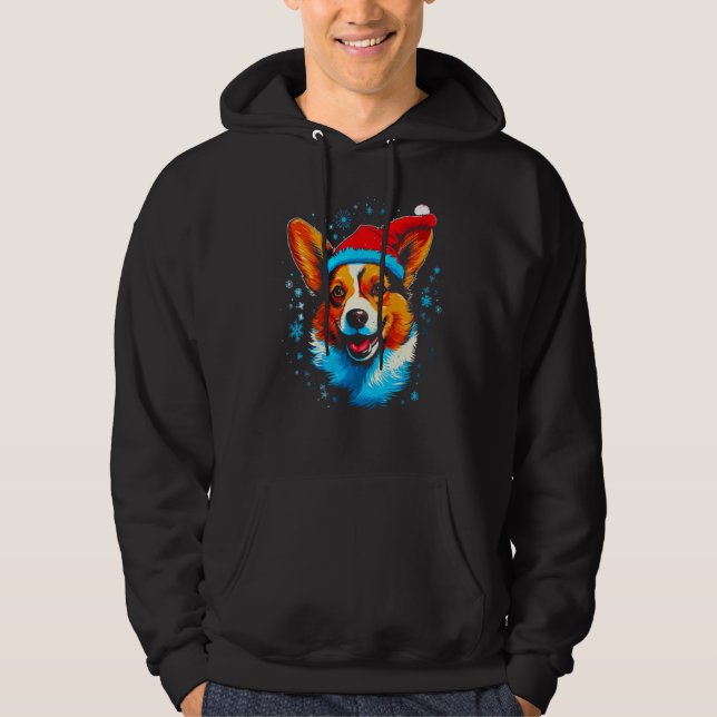 Moletom Dog Welsh Corgi Xmas (Frente)