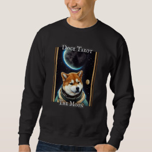 Moletom Doge Tarot A Lua  Shiba Inu  Dogecoin HODL Espaço