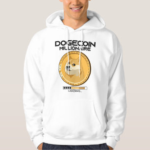 Moletom Dogecoin Millionaire Funny Crypto Cryptocurrency
