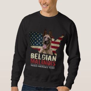 Moletom Doggie USA Dog Owner USA Lover Belga Malinois Fu