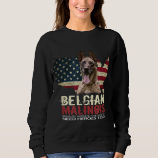 Moletom Doggie USA Dog Owner USA Lover Belga Malinois Fu