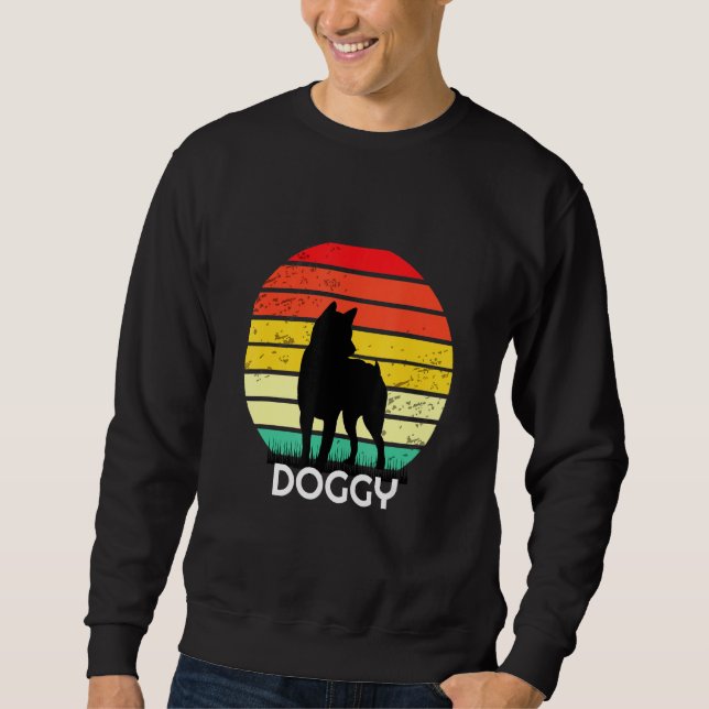 Moletom Doggy Retro Vintage Sunset (Frente)