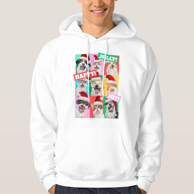 Moletom Dogs and Cats with Santa Beard (Frente)