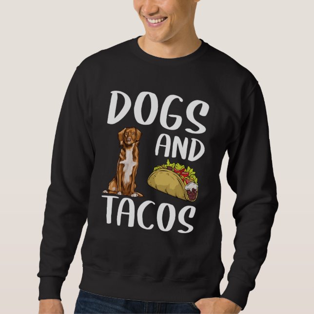 Moletom Dogs And Tacos Nova Scotia Duck Tolling Retrievers (Frente)