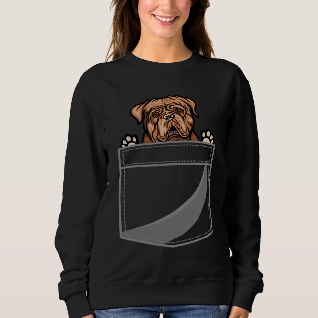 Moletom Dogue de Bordeaux In A Pocket (Frente)
