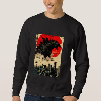 Moletom Dogzilla Dog Arte Japonesa Dons De Cachorro Engraç
