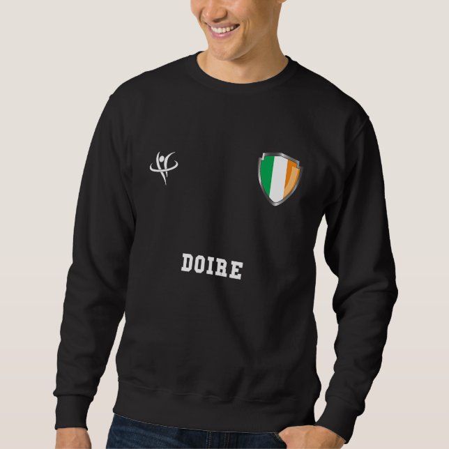 Moletom DOIRE Irlanda Esportes Vintage (Frente)