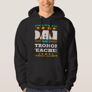 Moletom Dois Títulos Pai e Professor de Astronomia Eu os B