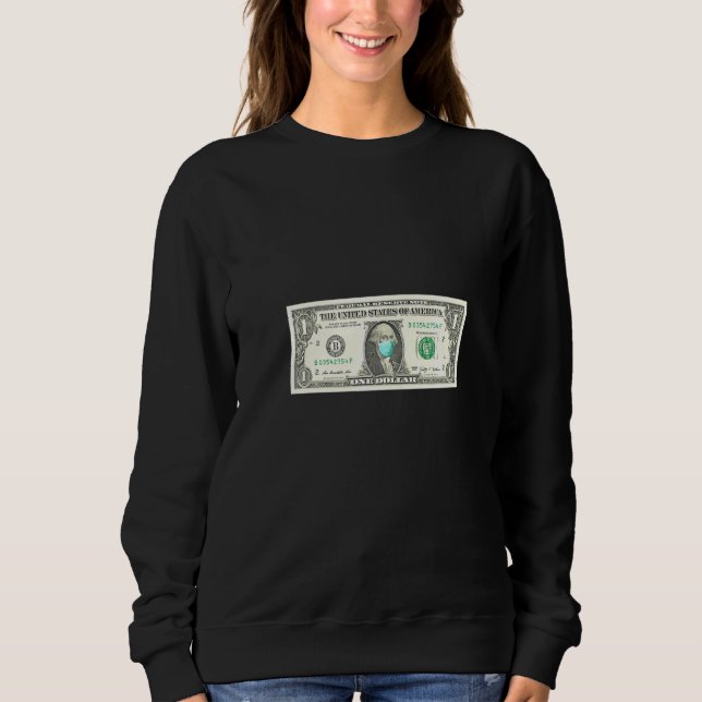 Moletom Dólar Bill Com Máscara (Frente)