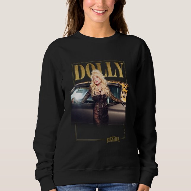 Moletom Dolly Parton Rockstar Dourada (Frente)