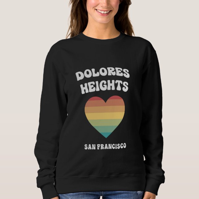 Moletom Dolores Heights San Francisco California LGBTQ Gay (Frente)
