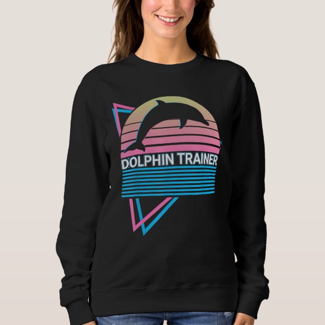 Moletom Dolphin Trainer Dolphin Trainer Retro (Frente)