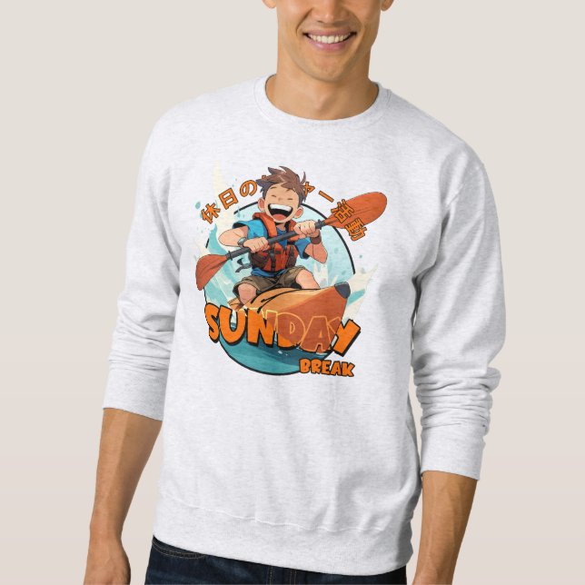 Moletom Domingo Break | Masculino (Frente)